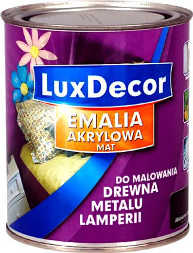 

Краска, эмаль LuxDecor Эмаль Снежный белый 750мл, матовая, Снежный белый 750мл (матовая)