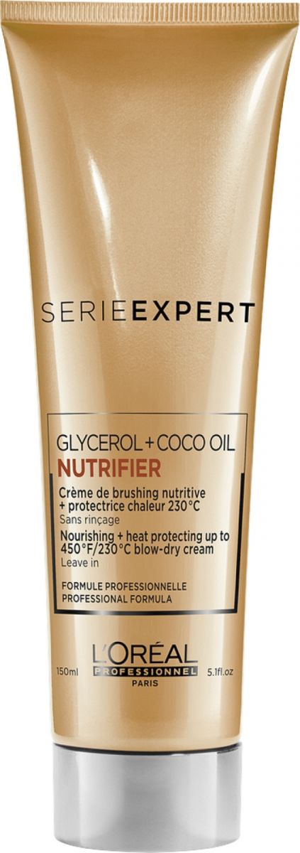 

Крем для волос L'Oreal Professionnel Serie Expert Nutrifier термозащитный 150 мл, Serie Expert Nutrifier термозащитный 150 мл