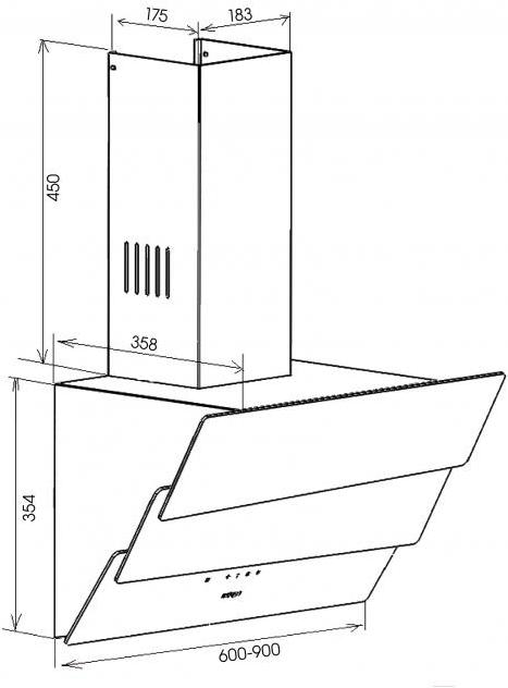 

Кухонная вытяжка Schaub Lorenz SLD DY6724, SLD DY6724