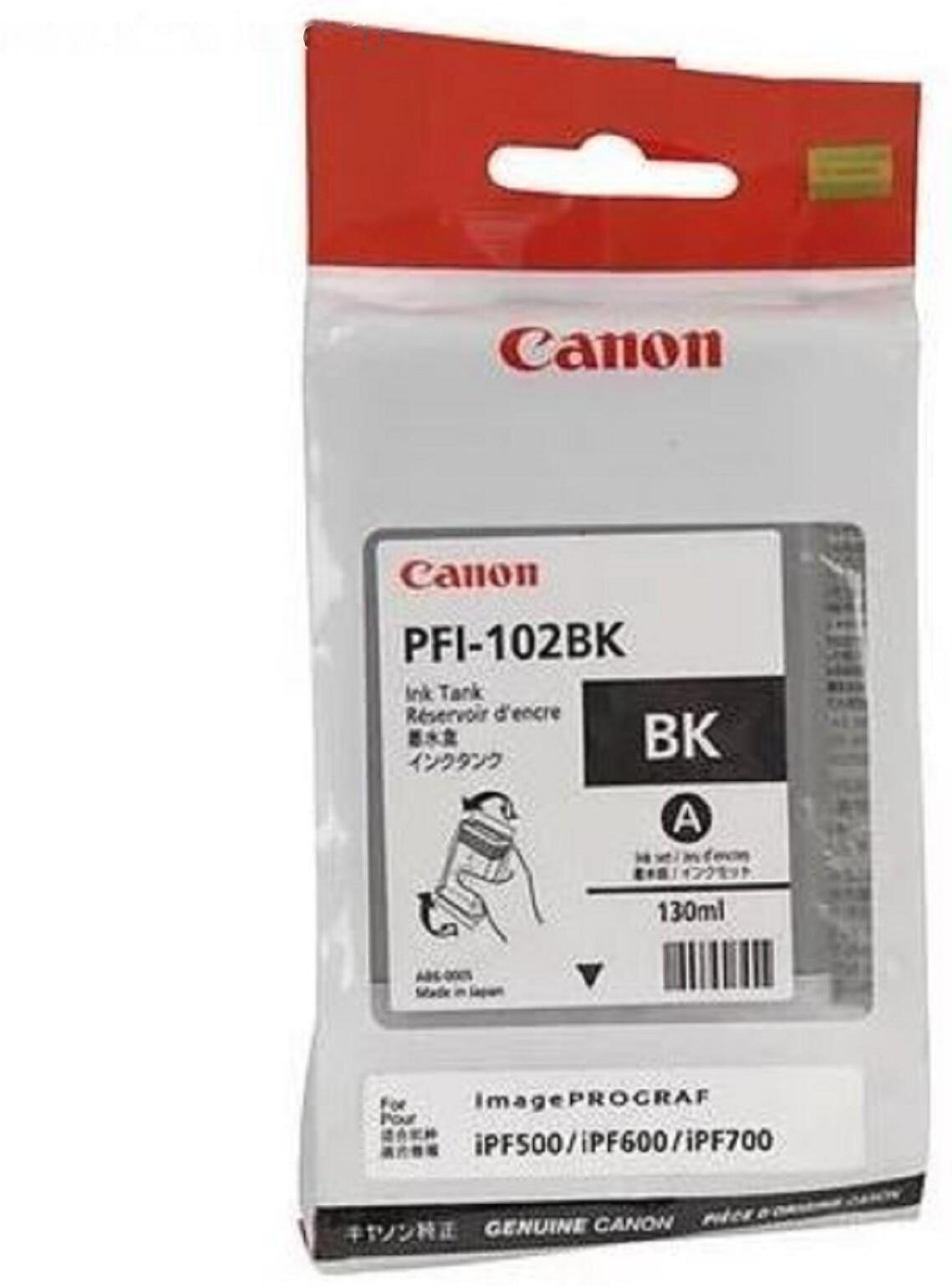 

Картридж для принтера Canon PFI-102BK (0895B001AA), Картридж Canon PFI-102BK 0895B001