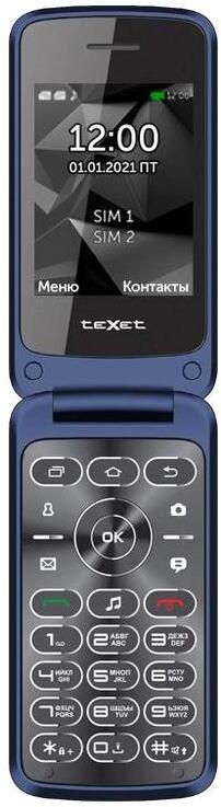 

Мобильный телефон TeXet TM-408 синий [126981], Мобильный телефон Texet TM-408 126981 синий