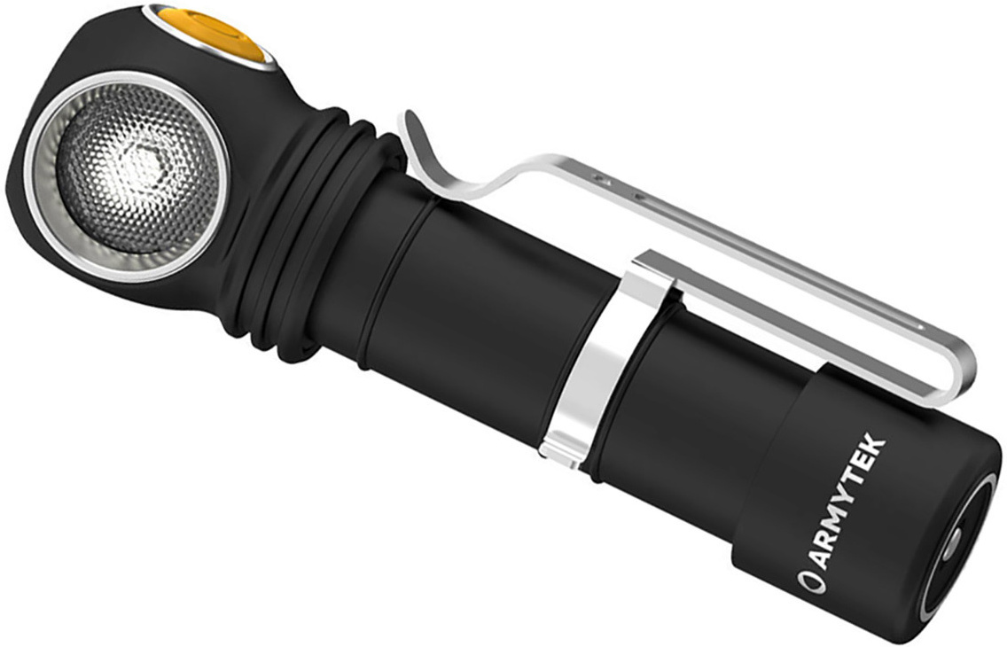 

Фонарь Armytek Wizard C2 Pro Magnet USB черный/желтый (F08901C)
