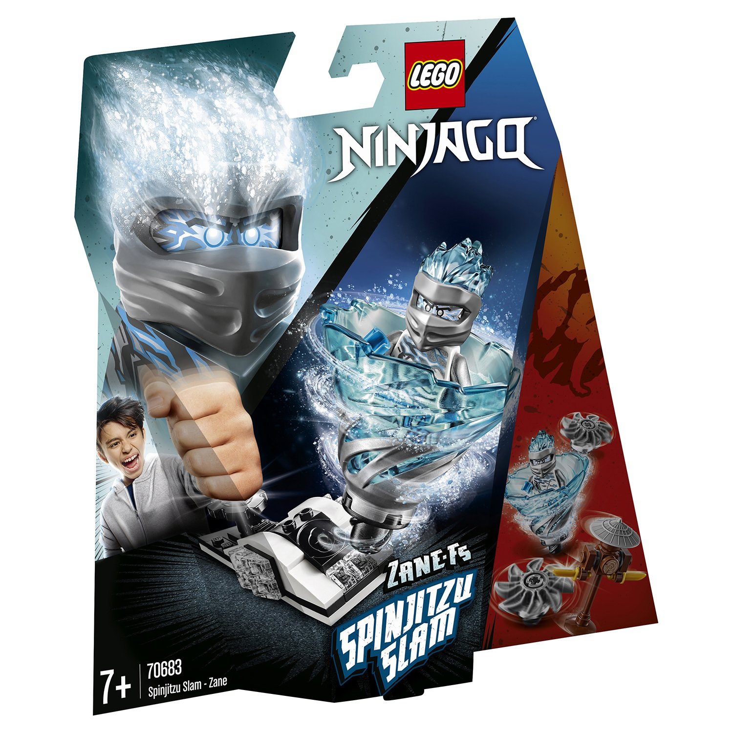

Конструктор LEGO NINJAGO Бой мастеров кружитцу — Зейн [70683], NINJAGO Бой мастеров кружитцу — Зейн