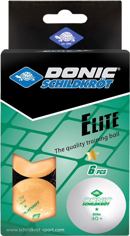 

Мячи для настольного тенниса Donic Schildkröt 1 Elite 6 шт оранжевый