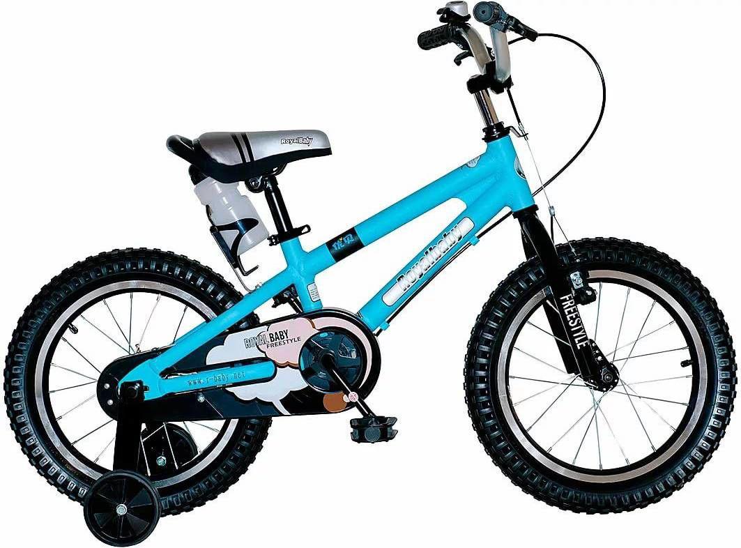 

Велосипед детский Royalbaby Freestyle 14'' Alloy 2020 синий, Freestyle 14 Alloy 2020