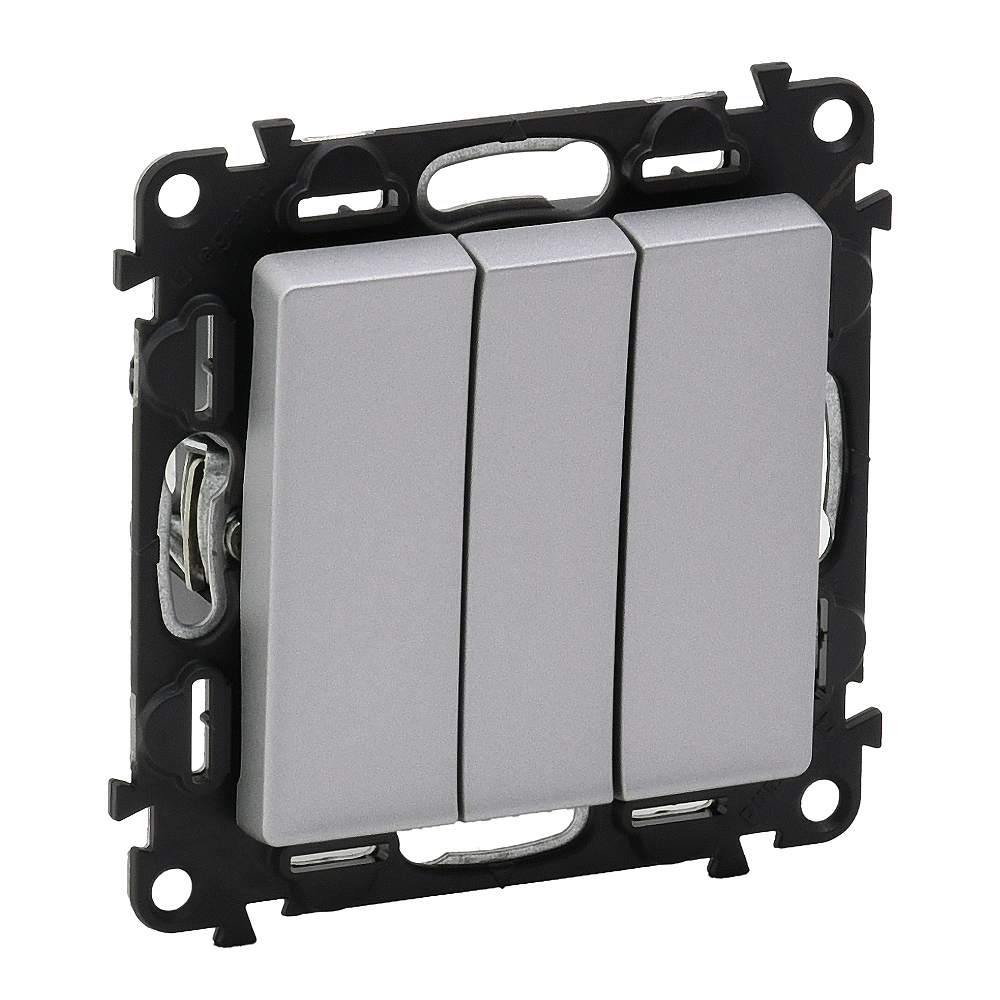 

Выключатель Legrand Valena Life 752603 алюминий, Valena Life 752603