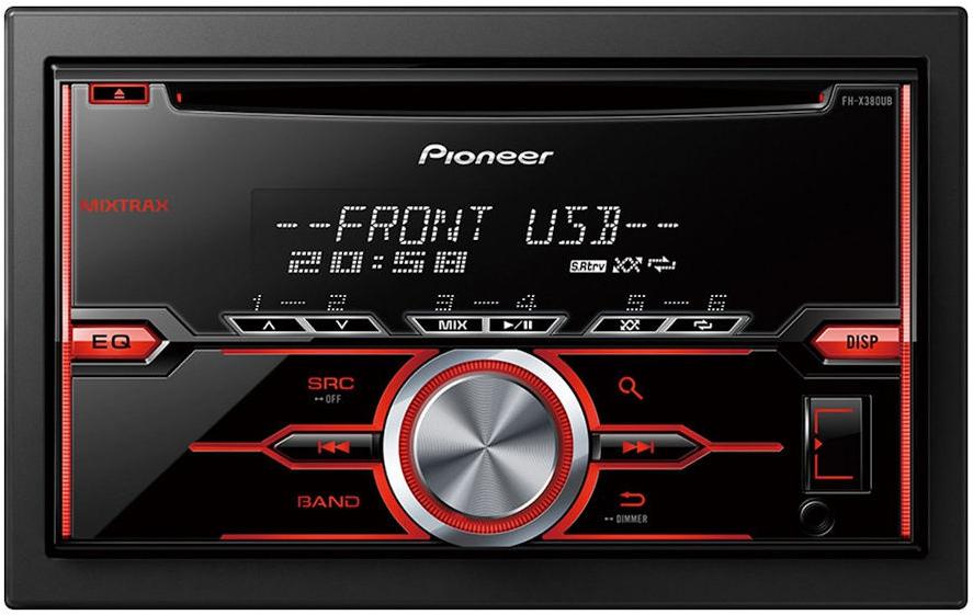 

CD/MP3-магнитола Pioneer FH-X380UB, FH-X380UB