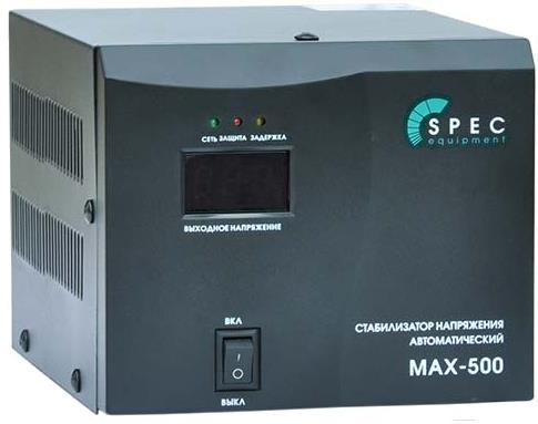 

Стабилизатор напряжения Spec MAX-500, MAX-500