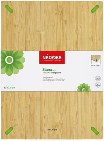 

Разделочная доска Nadoba Stana 722011 из бамбука 33x23 см, Stana 722011 из бамбука 33x23 см