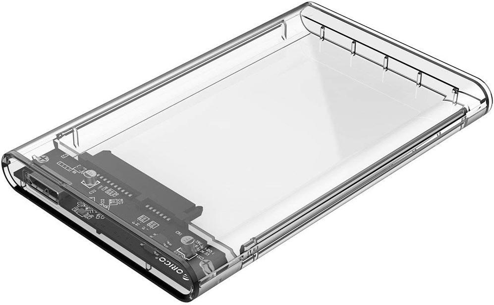 

Бокс для жесткого диска Orico 2139U3-CR прозрачный, 2139U3-CR