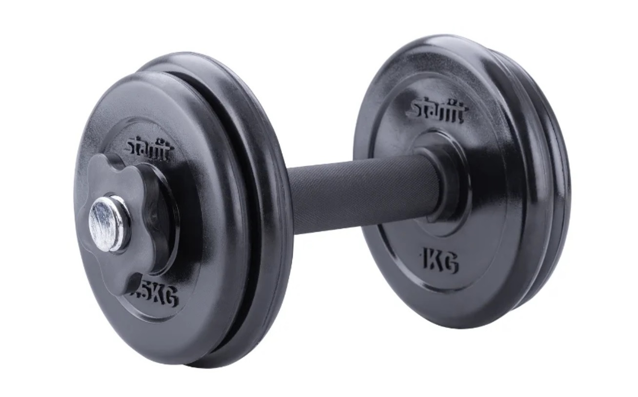

Гантель разборная Starfit DB-702 4 кг, DB-702 4кг разборная