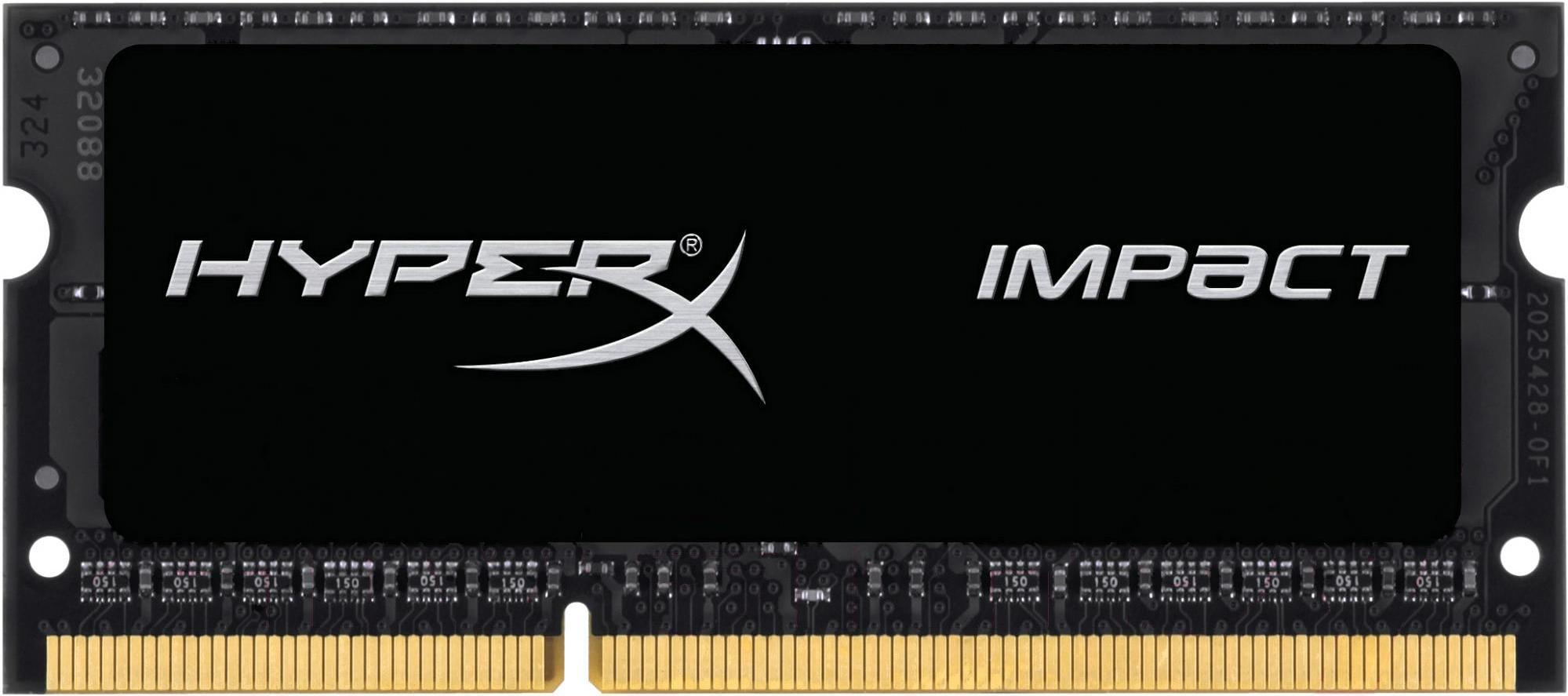 

Оперативная память Kingston HyperX Impact [HX316LS9IB/8, HX316LS9IBK/8], HyperX Impact 8GB DDR3 SO-DIMM PC3-12800