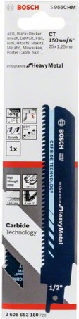 

Пилка для сабельной пилы Bosch S 955 CHM [2.608.653.180], Пилка для сабельной пилы Bosch S 955 CHM 2.608.653.180