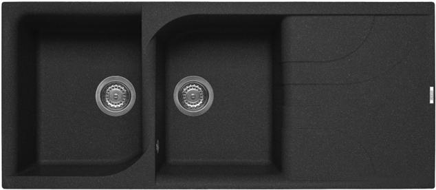 

Кухонная мойка Elleci Ego 500 G54 Nero Pietra [LGE50054], Ego 500