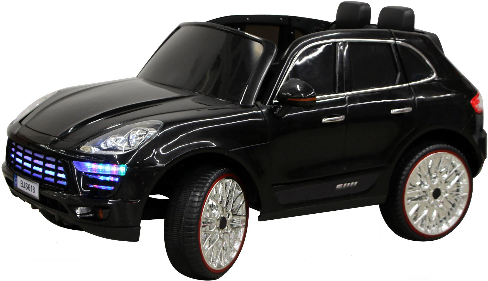 

Детский автомобиль Sundays Porsche Macan BJS618 (черный), Porsche Macan BJS618