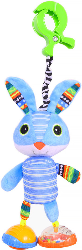 

Игрушка-подвеска на прищепке Biba Toys Зайка Нуки (WF216)