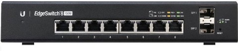 

Коммутатор Ubiquiti ES-8-150W, Коммутатор Ubiquiti EdgeSwitch 8-150W