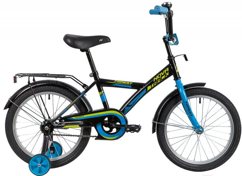 

Велосипед детский Novatrack Forest 18'' черный [181FOREST.BK20], Forest детский