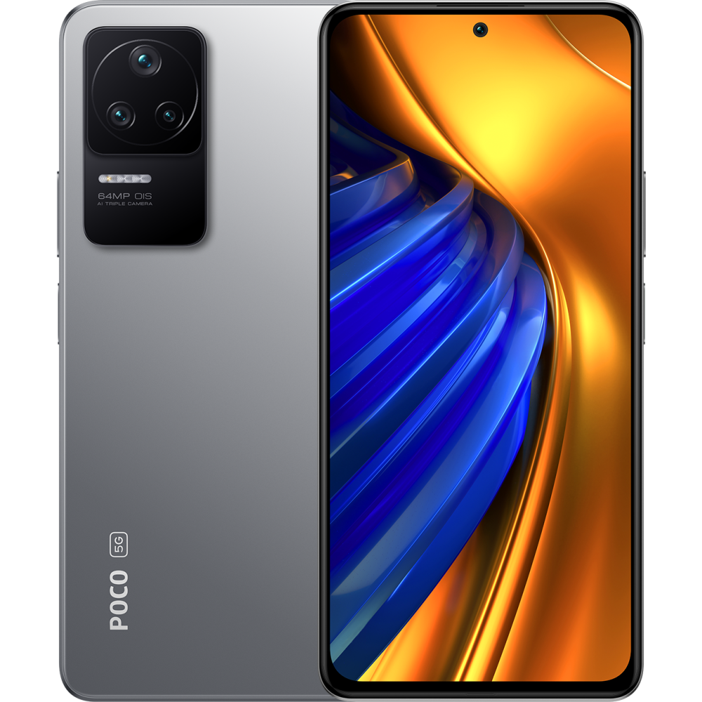 

Смартфон Xiaomi POCO F4 8GB/256GB Moonlight Silver EU (22021211RG)