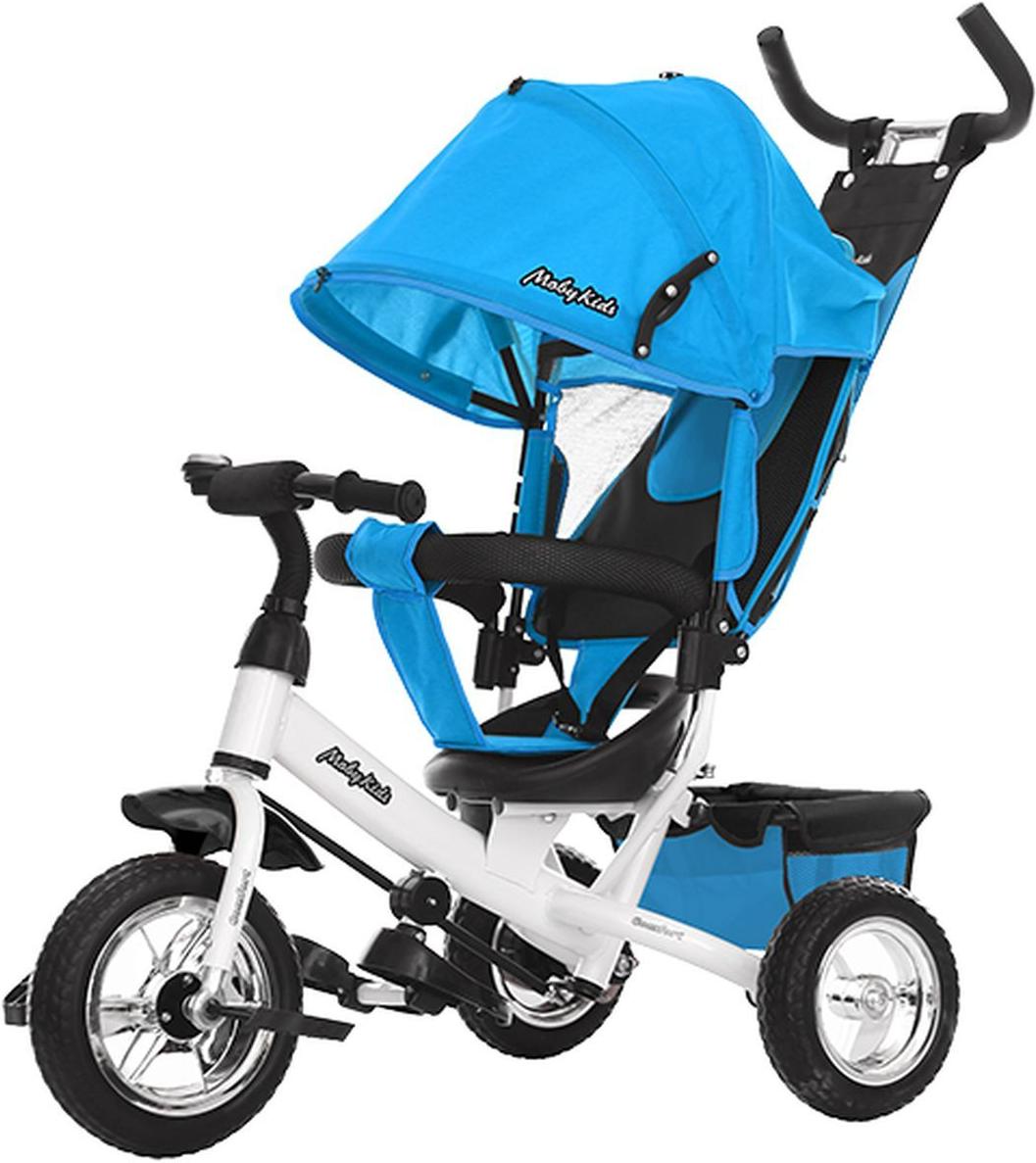 

Велосипед Moby Kids Comfort 10x8 EVA голубой [641221], Comfort 10x8 EVA
