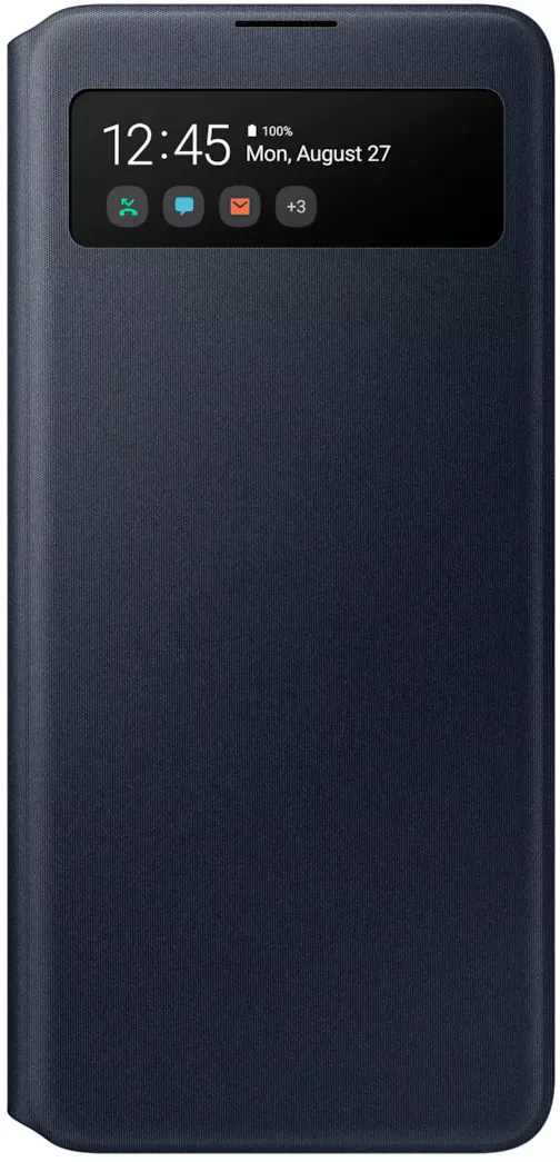 

Чехол для телефона Samsung S View Wallet Cover для A51 черный [EF-EA515PBEGRU], S View Wallet Cover для A51