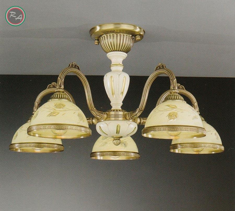 

Люстра на штанге Reccagni Angelo PL 6828/5, PL 6828/5