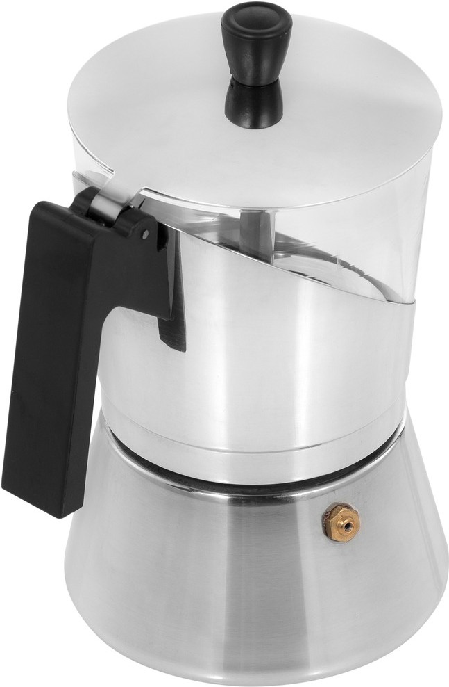 

Гейзерная кофеварка Italco Cristallo Induction 0.3л нерж.сталь серебристый [255600/HDM], Гейзерная кофеварка Italco Cristallo Induction 255600