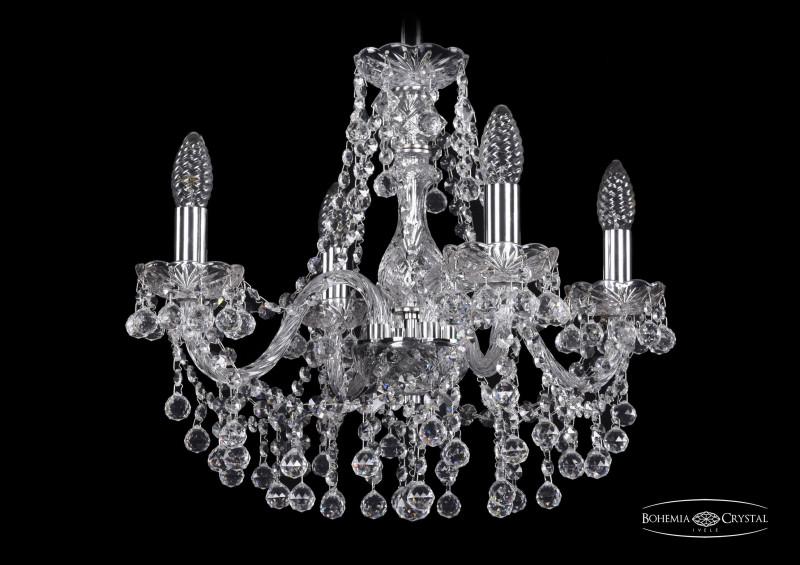 

Подвесная люстра Bohemia Ivele Crystal 1409/4/160/Ni
