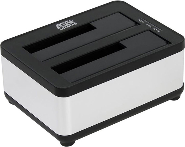 

Бокс для жесткого диска AgeStar 3UBT8 (черный), Бокс для жесткого диска AgeStar 3UBT8 SATA III 2 пластик/алюминий/черный