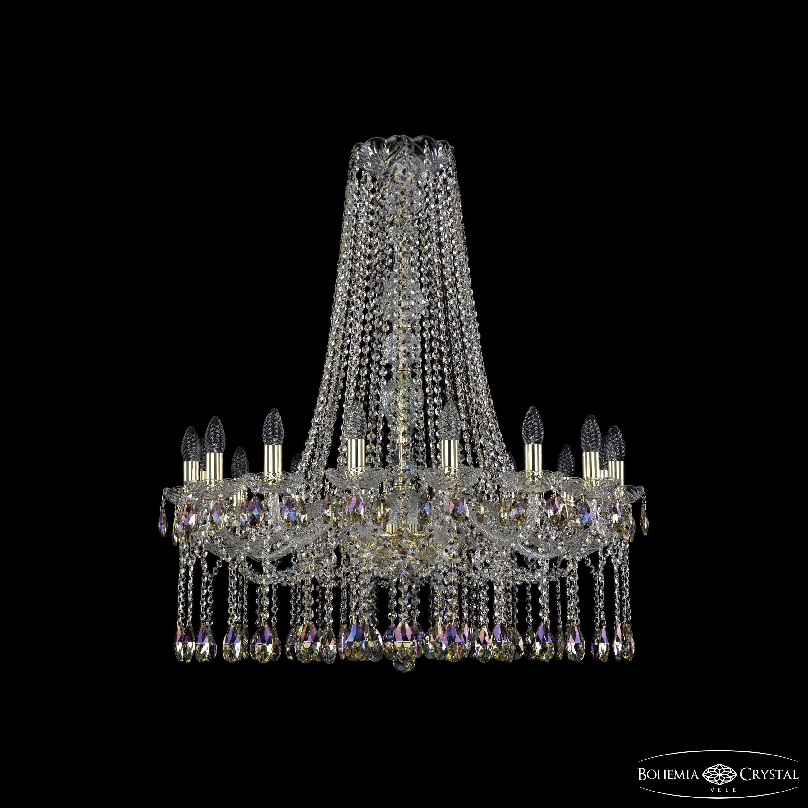 

Подвесная люстра Bohemia Ivele Crystal 1413/16/300/h-93 G K801