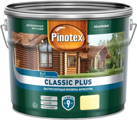 

Пропитка Pinotex Pinotex Classic Plus 3 в 1 Красное дерево 9л, Пропитка Pinotex Classic Plus 3 в 1 9л красное дерево