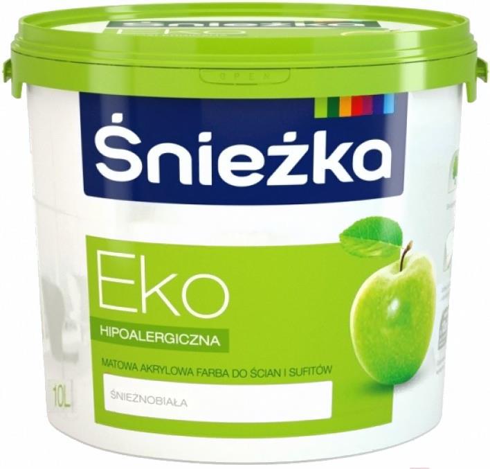 

Краска Sniezka Краска Eko 10л белоснежный