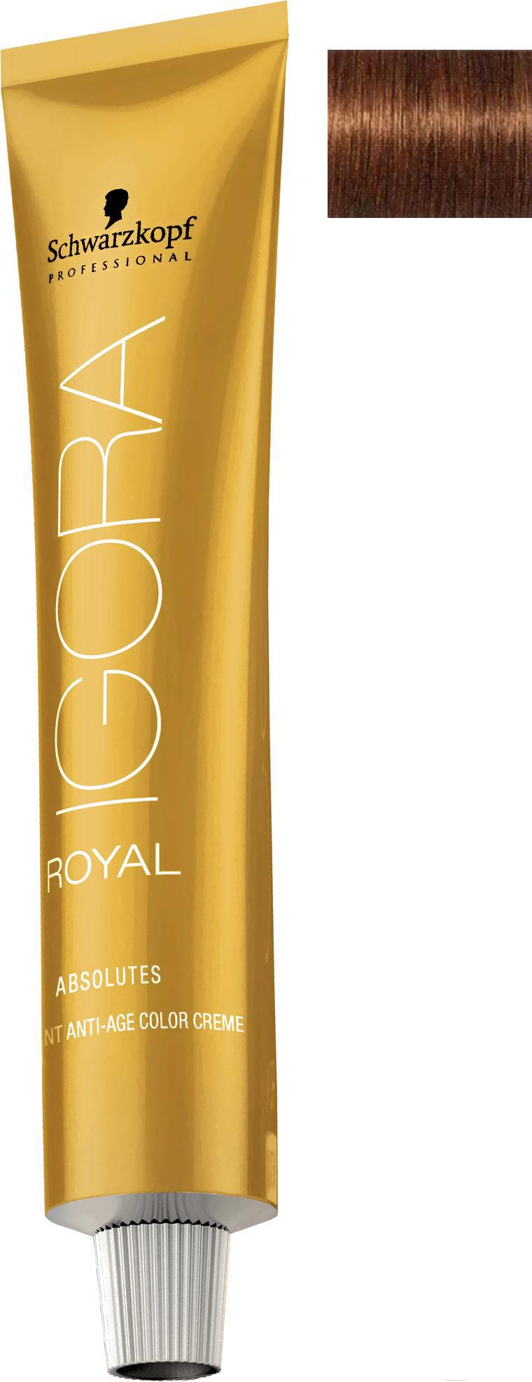 

Краска для волос Schwarzkopf Professional Igora Royal Absolutes 7-60 60мл, Igora Royal Absolutes 7-60 60мл