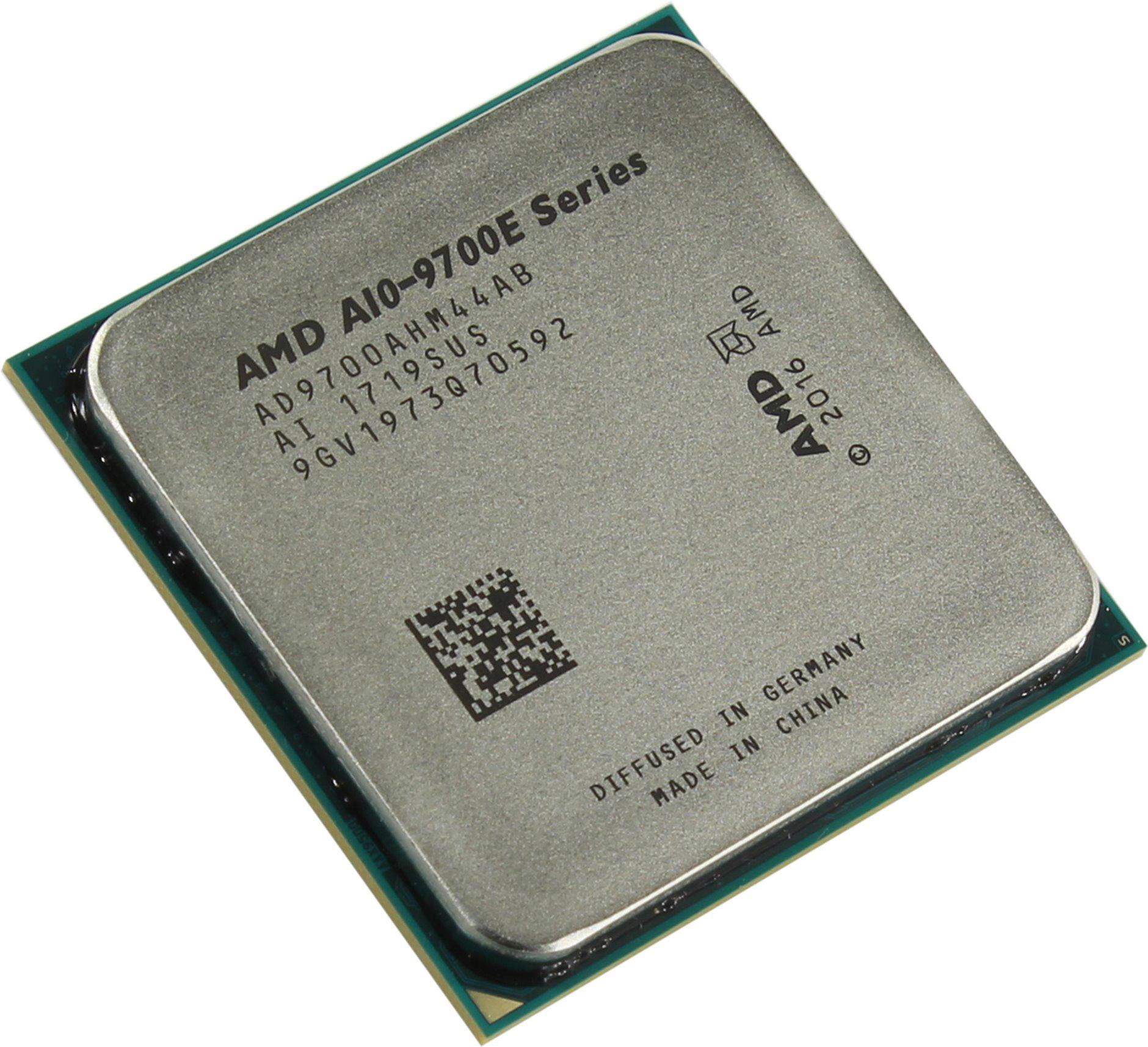 

Процессор AMD A10-9700E Bristol Ridge AD9700AHM44AB 3000MHz/AM4 OEM, A10-9700E OEM