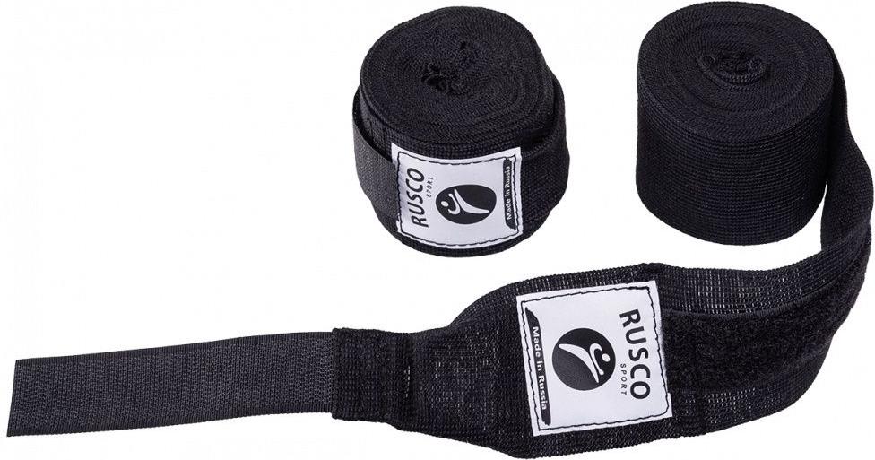 

Боксерский бинт RuscoSport 4.5 м черный, 4,5м