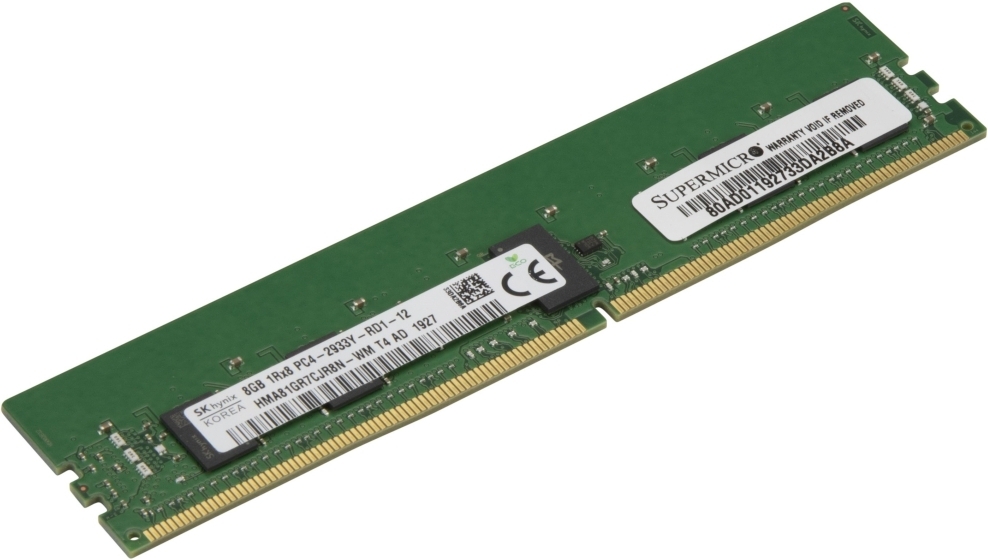 

Оперативная память SuperMicro 8GB DDR4 PC4-23400 (MEM-DR480L-HL01-ER29)