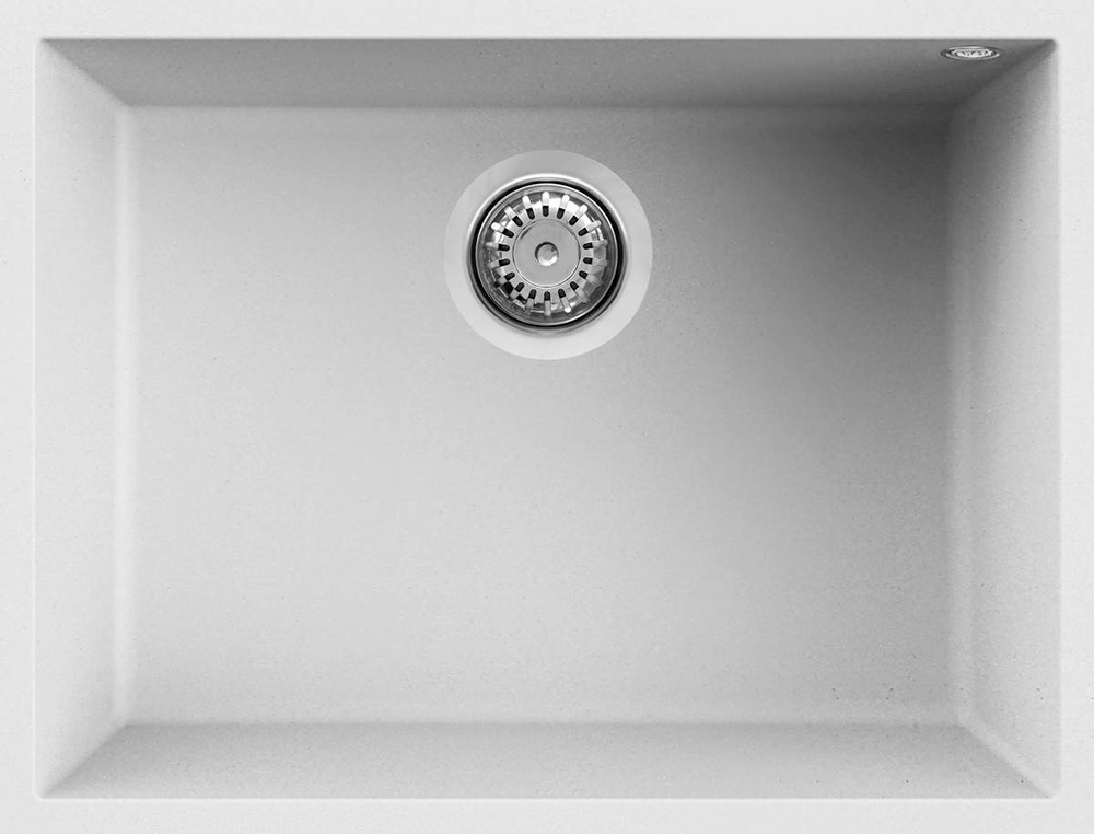 

Кухонная мойка Elleci Quadra 110 Undermount K96 White [LGQ11096BSO], Кухонная мойка Elleci Quadra 110 Undermount White K96