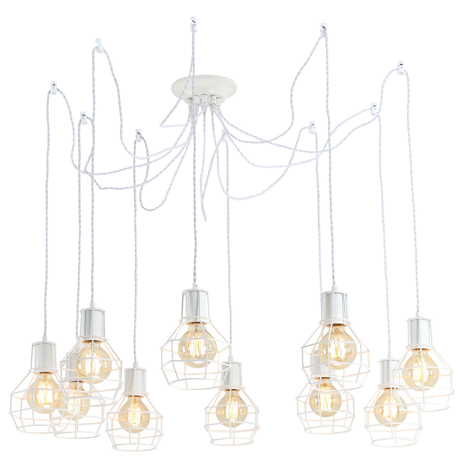 

Потолочный подвесной светильник ARTE Lamp A9182SP-10WH, A9182SP-10WH