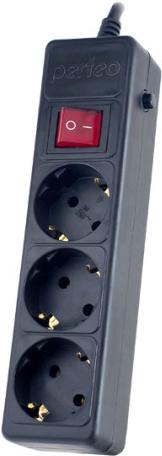 

Сетевой фильтр Perfeo Power Plus 3 Sockets 1.8m PF-PP-3/1.8-B Black [PF_A4664], Power Plus 3 Sockets 1.8m PF-PP-3/1.8-B