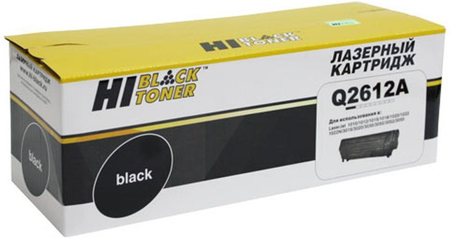 

Картридж для принтера Hi-Black HB-Q2612A, Картридж Hi-Black HB-Q2612A