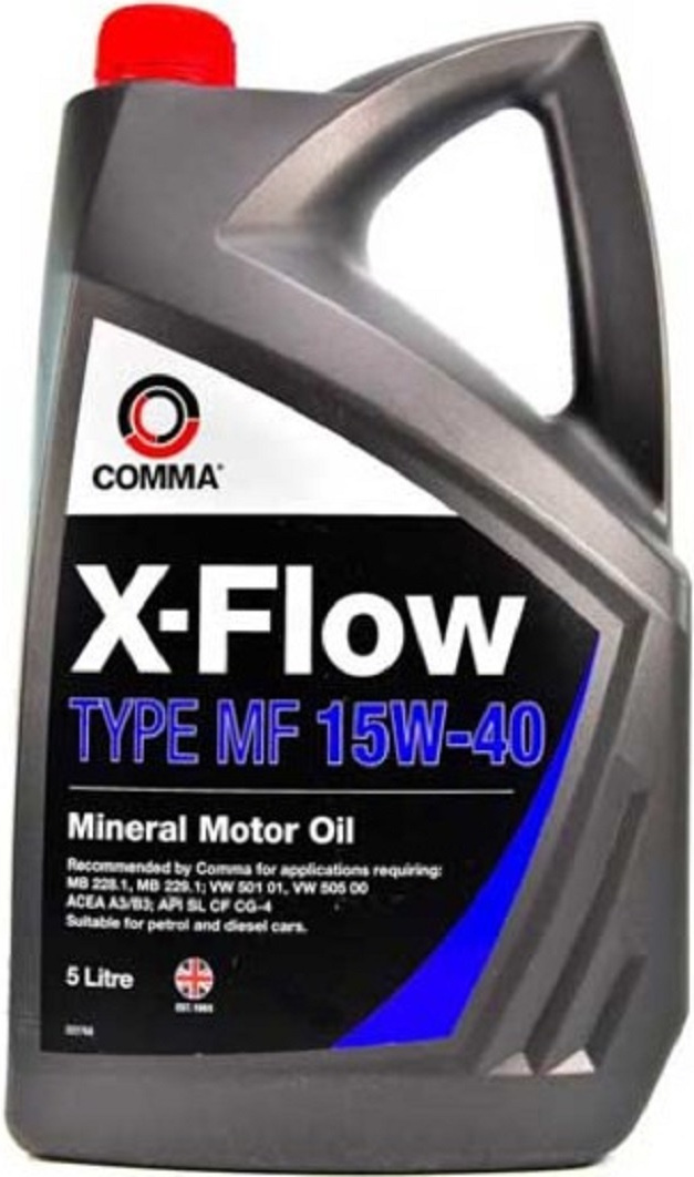 

Моторное масло Comma X-Flow Type MF 15W40 5л [XFMF5L], Моторное масло Comma X-Flow Type MF 15W40 5л XFMF5L