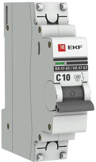 

Выключатель нагрузки EKF mcb4763-1-10C-pro