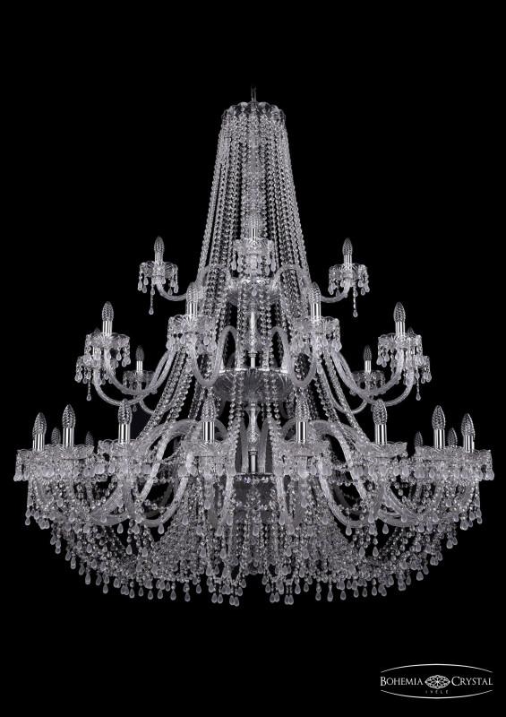 

Подвесная люстра Bohemia Ivele Crystal 1410/20+10+5/530/3d/Ni/V0300