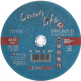 

Отрезной круг Lugaabrasiv 125х1.2x22.2 мм для металла Long Life