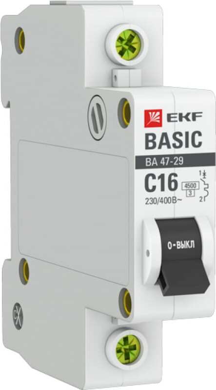 

Выключатель нагрузки EKF mcb4729-1-16C