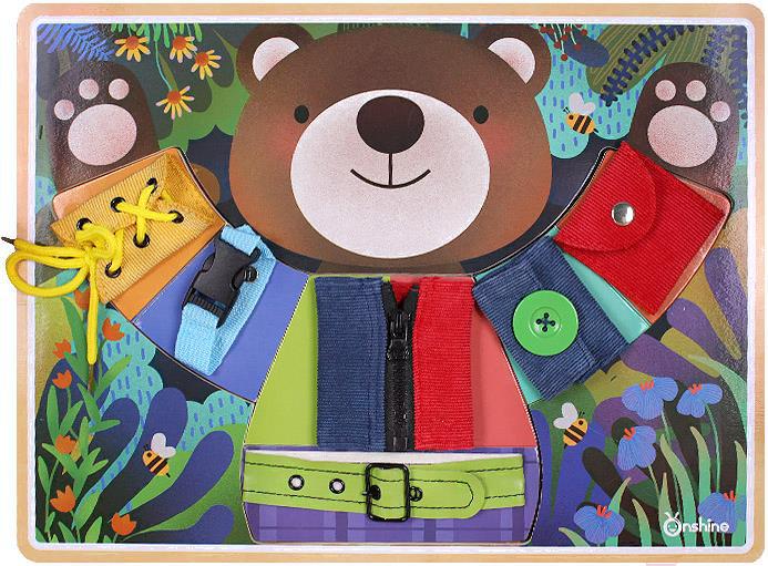 

Игрушка Darvish Бизиборд Мишка [DV-T-2273], Бизиборд Мишка