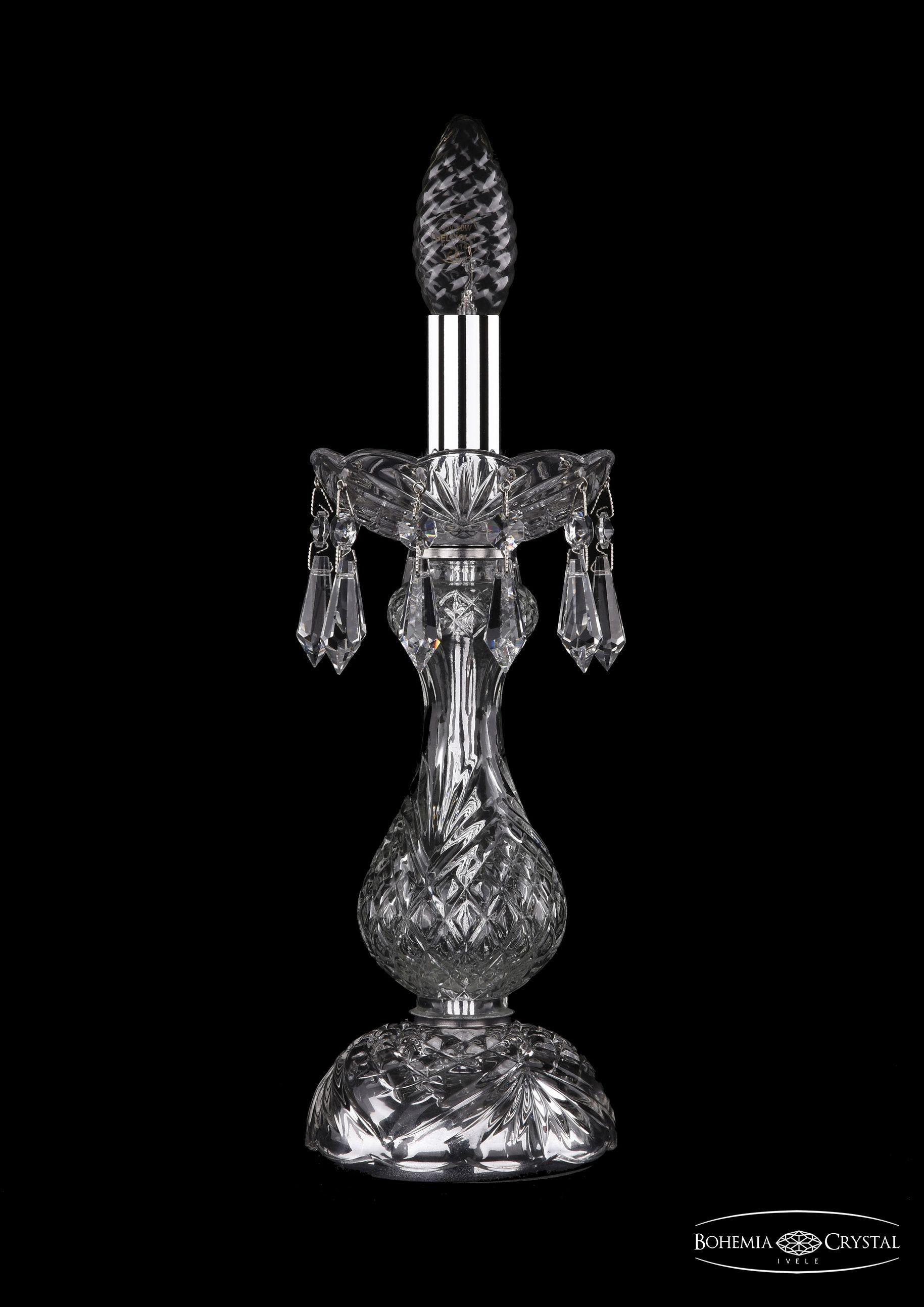 

Подвесная люстра Bohemia Ivele Crystal 1403L/1-31/Ni, Настольная лампа Bohemia Ivele Crystal 1403L/1-31/Ni