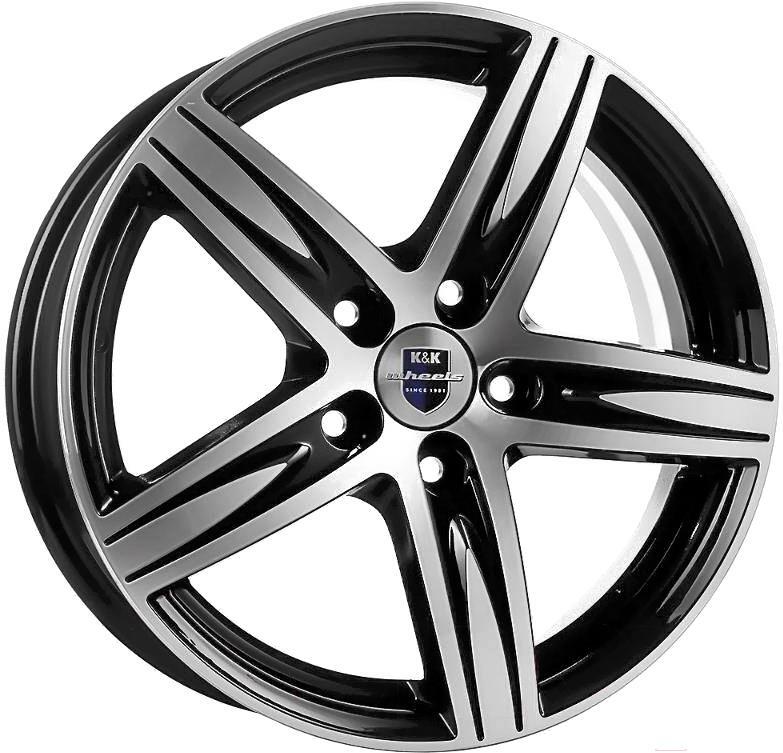 

Автомобильные диски KK Андорра 18x7.5 5x114.3мм DIA 60.1мм ET 45мм Алмаз черный