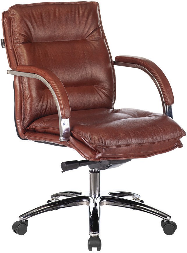 

Кресло руководителя Бюрократ T-9927SL светло-коричневый Leather Eichel