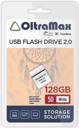 

Usb flash Oltramax OM-128GB-50 White